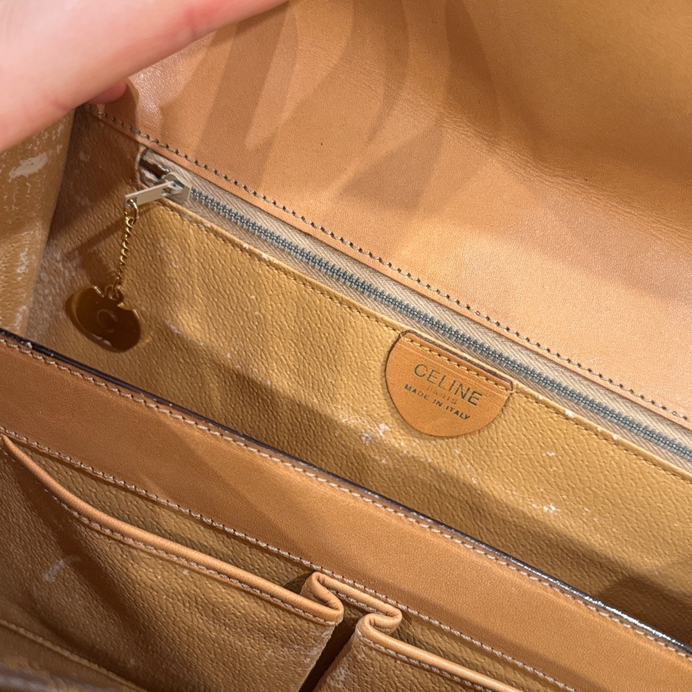 Vintage Celine Macadam Shoulder Bag - Picture 8 of 9